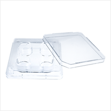 Load image into Gallery viewer, Oosafe® 4 Well Dish Non-Treated Surface (4 Pcs/Pack, 120 Pcs/Case)
